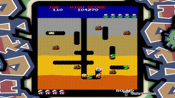 DIG DUG PS4 - "4 Enemies" Trophy Trick