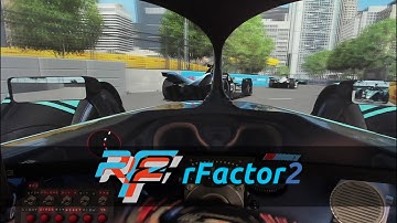 Jaguar I-Type-4 🔸 Formula E Hong Kong 🔸 rFactor 2 [SIM RACING] [POV]