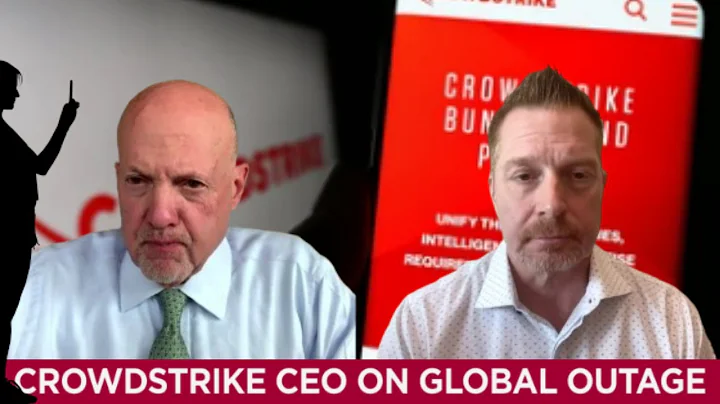 CrowdStrike Stock Plummets, Jim Cramer Grills The CEO on Global Outage