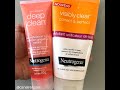 Limpeza x Esfoliação - Deep Clean x Rapid Clear - Queridinhos Neutrogena (Resenha)