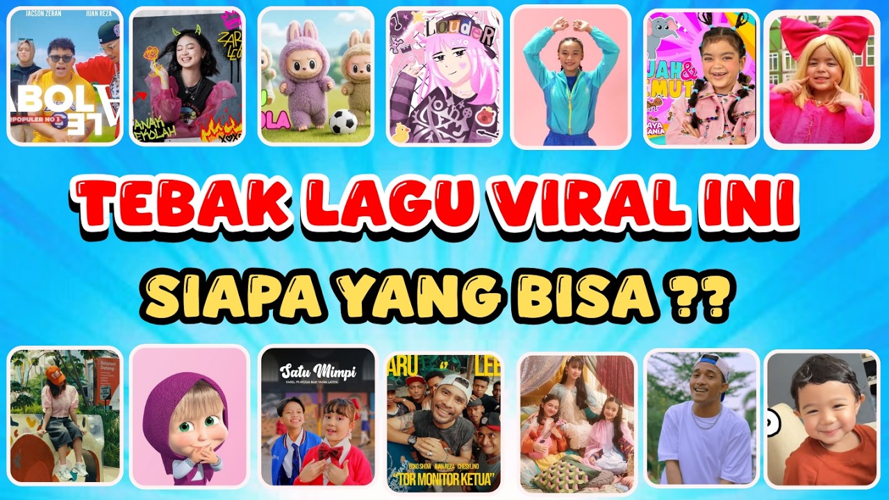 TEBAK LAGU VIRAL INI, SIAPA YANG BISA TEBAK ???❤️💖😍Lagu Tik tok Viral, Lagu Favosit Kamu, Lagu Hits