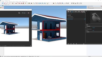 Videocorso VRAY Sketchup - 17 - Render Esterno, GI, Antialiasing, Denoise, Clipper, Pianta e Sezione