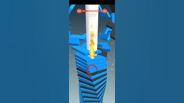 Stack Ball 3D Game 683 Level Completed👌💯 #shorts