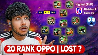 LOST ? | 20 Ranked OPPO Hell of FIGHT | Mr Tomboy eFootball 26 screenshot 3