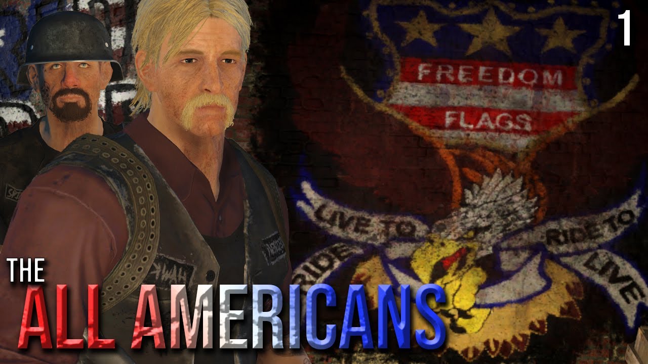A New Motorcycle Faction - The All Americans | Fallout 4 Mods