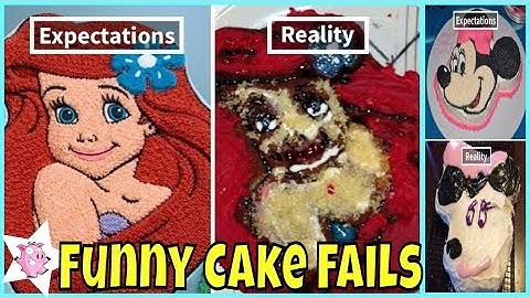 Funny Cake Fails (Expectations vs Reality)