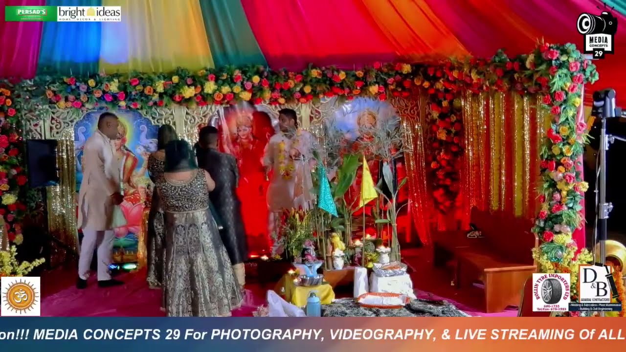 NIGHT 1 Of Mr Brian Beharry & Mrs Giselle Beharry Devi Yagna 2025!!!