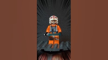 Building Luke Skywalker LEGO Star Wars minifigure #lego #legoasmr #starwars #legostarwars #fy #fyp