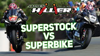 James Hillier shows us the difference between his Superbike vs Superstock IOMTT Bikes