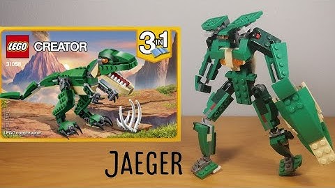 Lego 31058 alternate build Jaeger