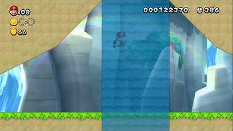 NSMBU Custom animation - Waterfall