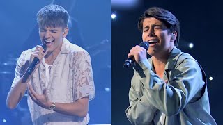 Charlie Pittman vs Robbie Hunt - Chasing Cars | The Voice Australia 12 | Battle Rounds FULL