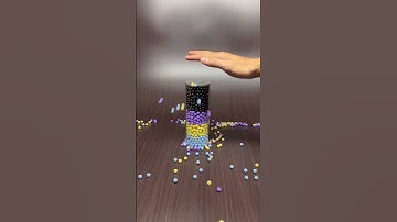 🐚 Relaxing Hypnotic Loop | Reverse Beads ASMR. #asmr #reverse #satisfying