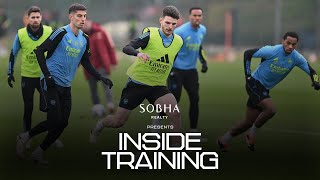 Building up to Brentford | INSIDE TRAINING | Hard work, goals, skills and more | Premier League