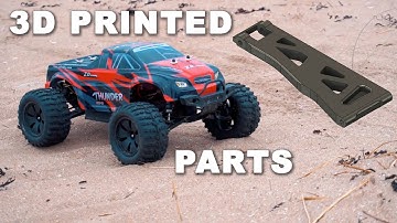 3D printed replacement parts for my RC car