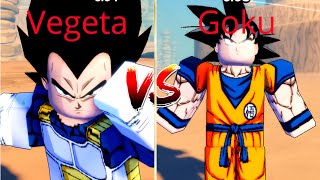 Vegeta vs Goku | Roblox Dragon Ball Nexus 4K60fps
