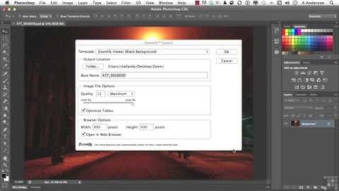 168 Adobe Photoshop CS6 Full Tutorial Working With Zoomify