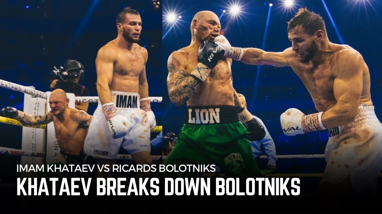 MONSTER | Imam Khataev vs Ricards Bolotniks | Full Stoppage - YouTube