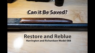 Restoration And Reblue H&R 088 Shotgun