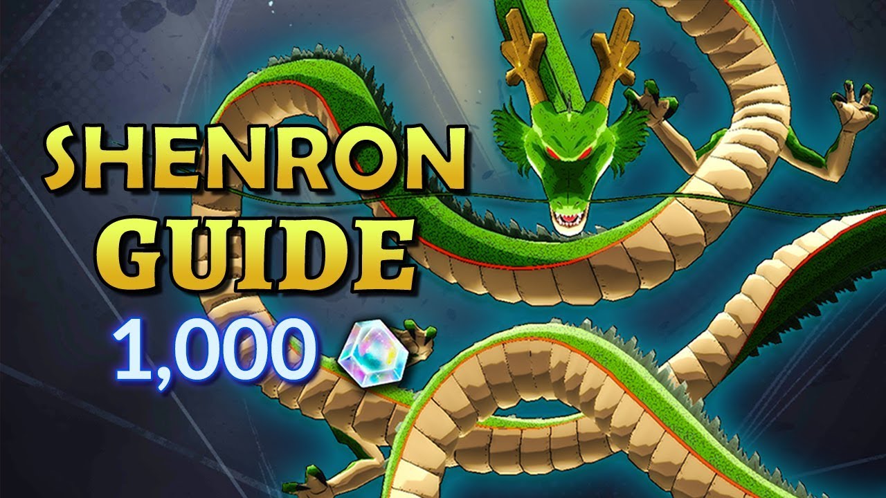 Shenron Campaign Guide - Dragon Ball Legends - YouTube