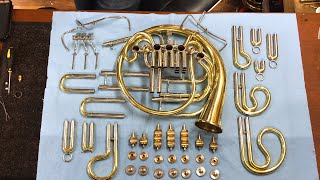 How complex can a French Horn possibly be? - Engelbert Schmid Triple Reassembly