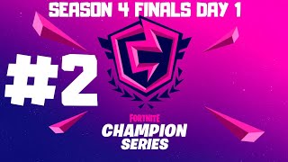 Fortnite Champion Series C2 S4 Finals Day 1 - Game 2 of 6