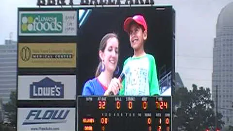 Daniel Ardila at the ballpark