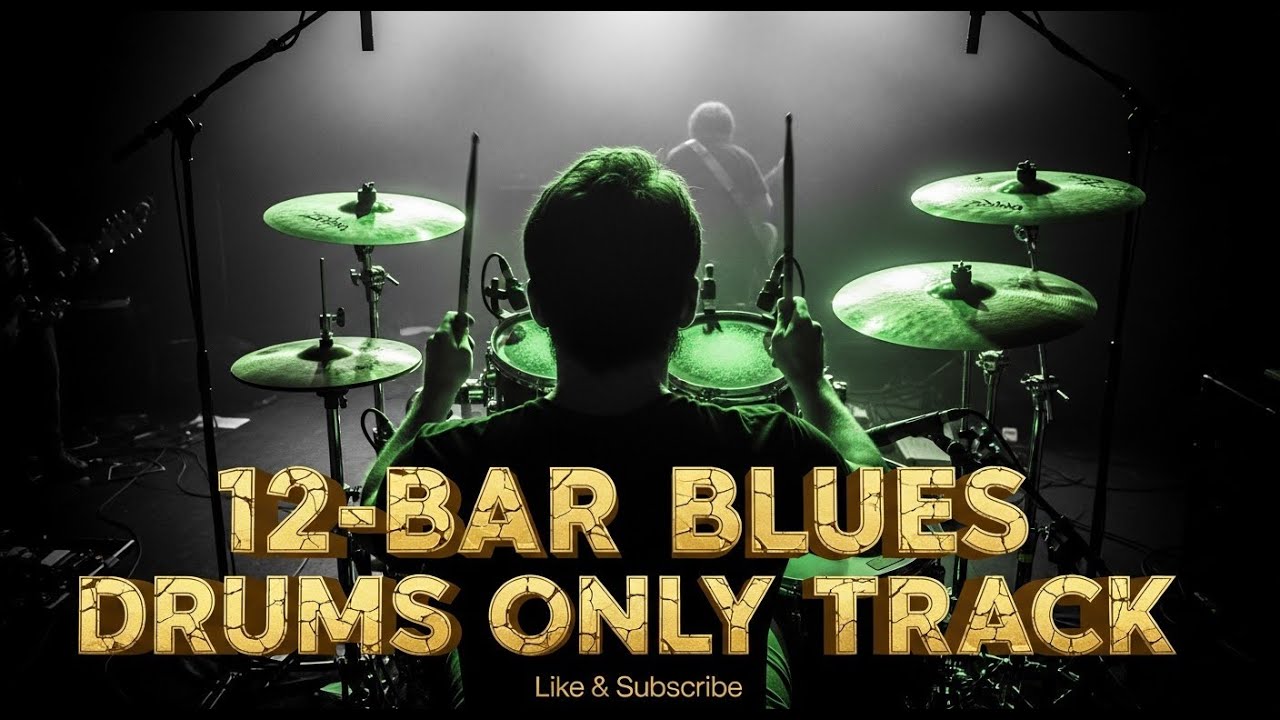Watch 12-Bar BLUES Drums Only Track with stops for Guitar Jamming Practice for All Skills on YouTube Watch 12-Bar BLUES Drums Only Track with stops for Guitar Jamming Practice for All Skills on YouTube