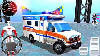 Ambulance Car Stunt Mega Ramp - Emergency Van GT Roof Jumping Racing - Android GamePlay #1 screenshot 5