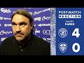 Daniel Farke reaction | QPR 4-0 Leeds United | EFL Championship