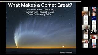 IAA Zoom Lecture 4th November 2020 - Prof Alan Fitzsimmons, QUB