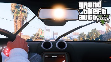 GTA 5 PC - Windscreen Wipers (GTA 5 Mod Gameplay)