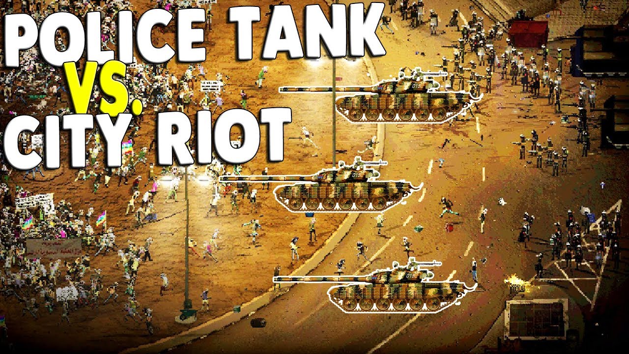 Tanks Police Swat Vs Riot Army Riot Civil Unrest Gameplay Youtube