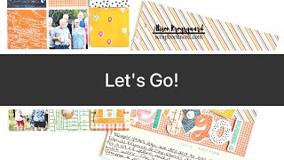 Double Page Layout | Simple Stories Let’s Go |