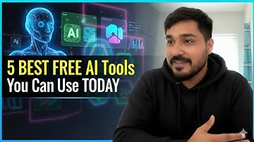 5 BEST FREE AI Tools You Can Use TODAY (Boost Productivity & Creativity!)
