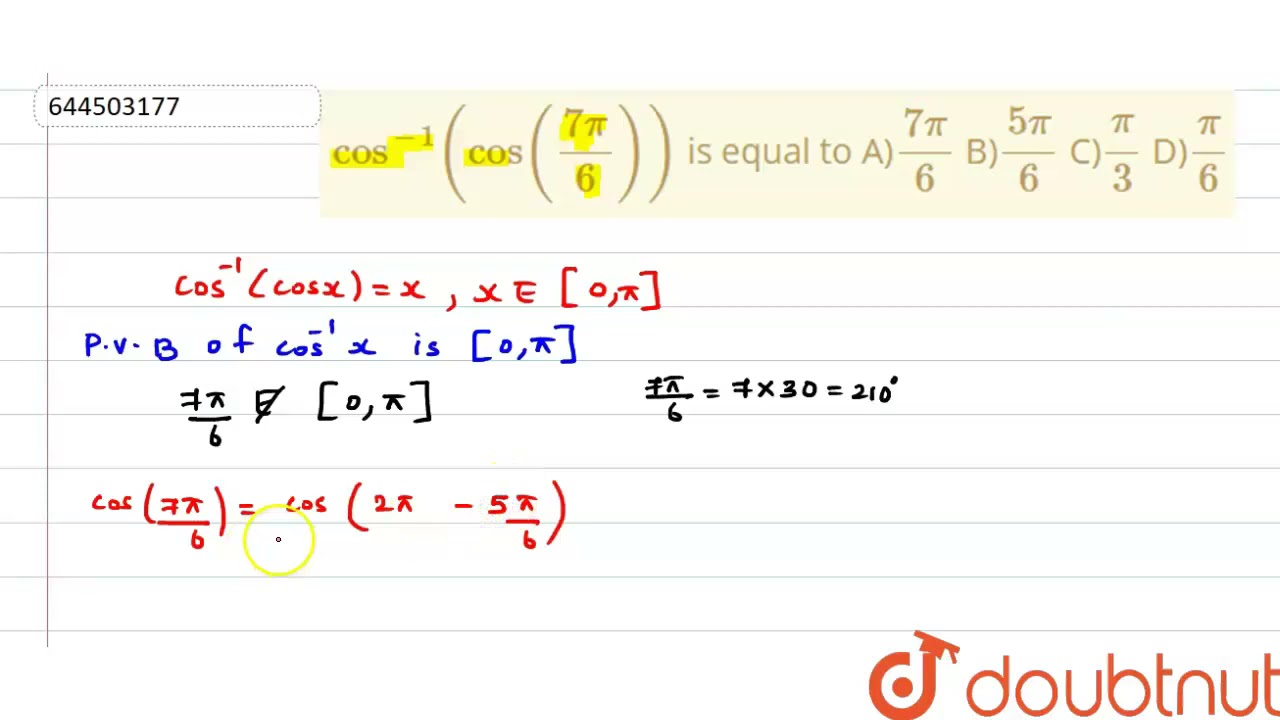 Pi 6 Is Equal To Pi 6 Is Equal To