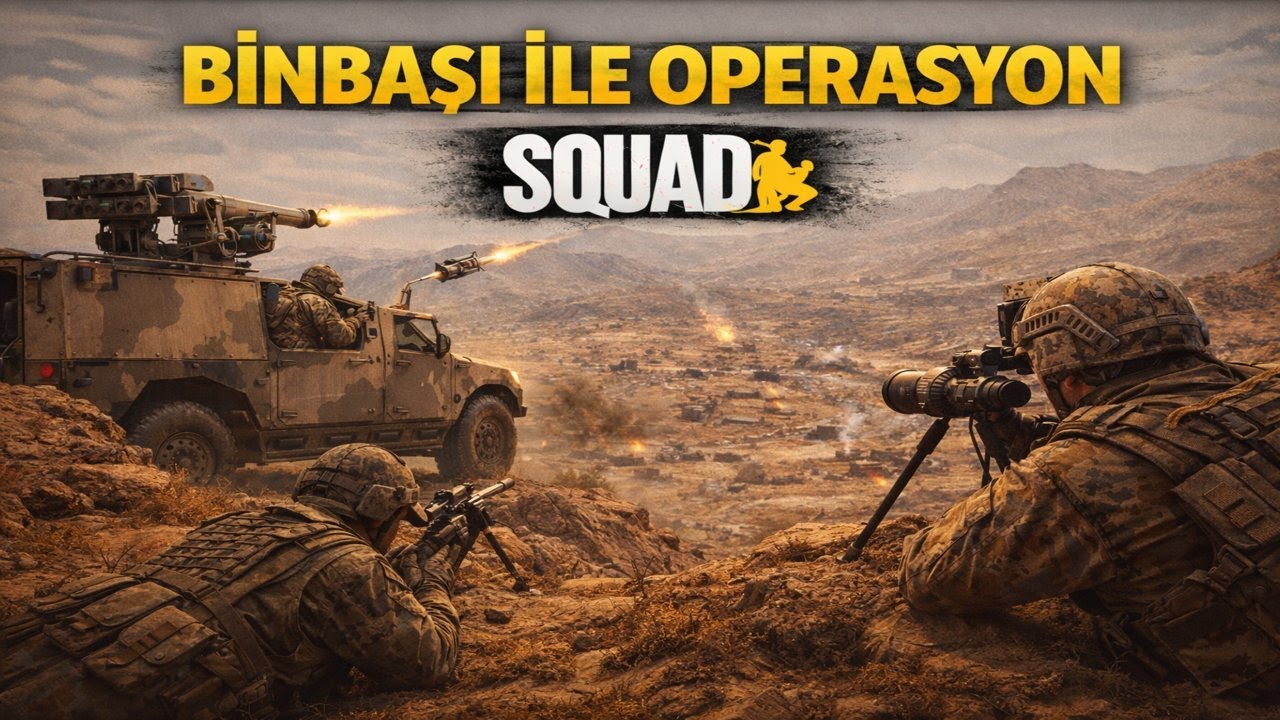 SQUAD / BİNBAŞI İLE VUR KAÇ / SQUAD ARAÇ İLE OYNANIŞ