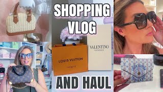 SHOPPING VLOG 🛍️ LOUIS VUITTON UNBOXING, VALENTINO WISHLIST ITEM AND MORE 👏🏻