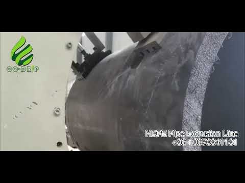 HDPE Water Supply and Gas Supply Pipe Extrusion Line 