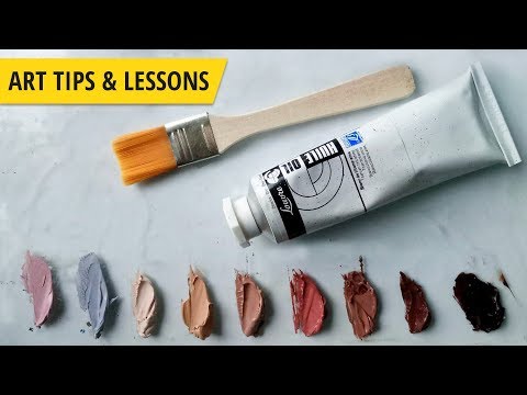 Oil Painting Tips: Color Mixing For Skin Tones (7 Min)
