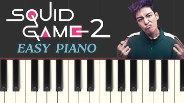 Mingle Game Song | SQUID GAME Season 2 - EASY Piano Tutorial