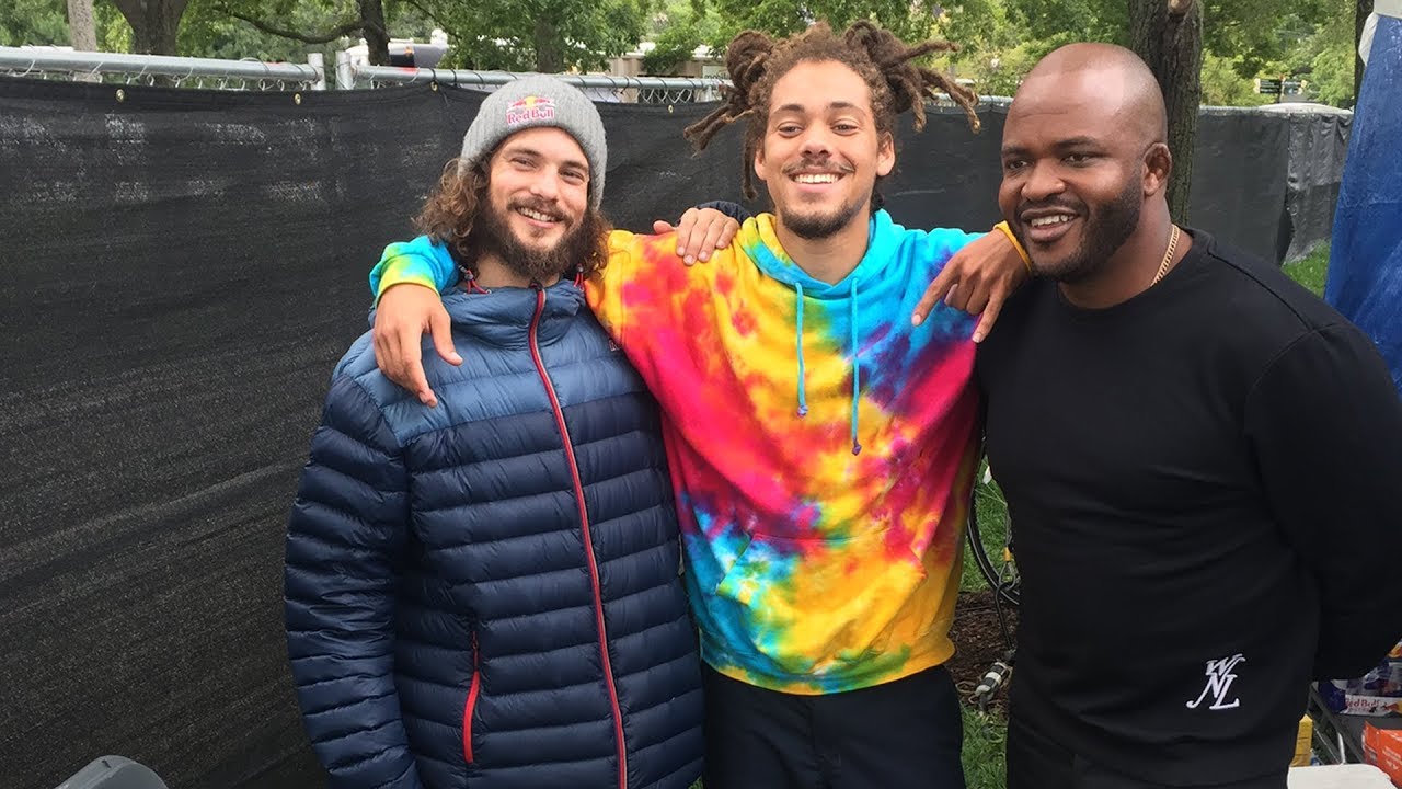 Torey Pudwill and Kweku Collins Skate LIVE into Lollapalooza 2017 - Torey Pudwill and Kweku Collins Skate LIVE into Lollapalooza 2017