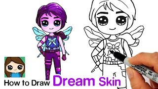 How to Draw Dream Skin | Fortnite