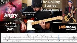 The Rolling Stones Angry Guitar Solo With TAB