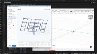 Parametric Solar Mounting Design with the RFEM 6 API