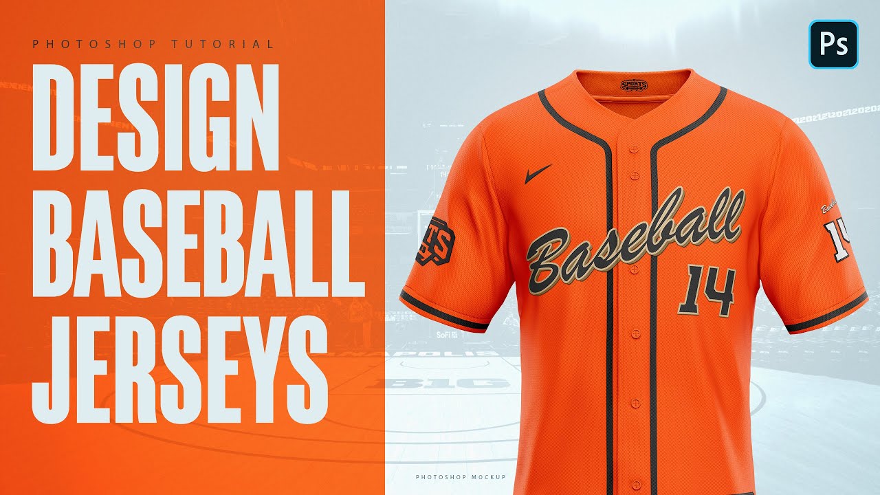 baseball jersey mockup