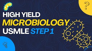 USMLE Microbiology HighYield Secrets | Microbiology for STEP 1