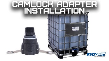 How to Attach a Camlock Adapter for a RYDLYME Tote