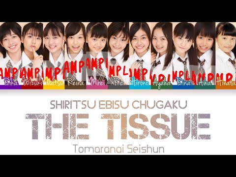 Shiritsu Ebisu Chugaku (私立恵比寿中学) The Tissue ~Tomaranai Seishun~ KAN/ROM/ENG Color Coded Lyrics