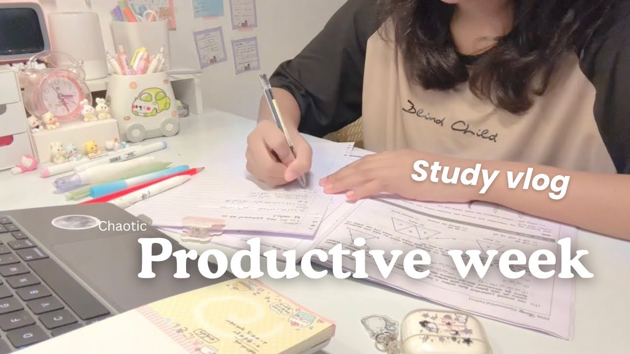 Study Table Vlog WEEKLY STUDY VLOG | temu haul, table accessories - YouTube
